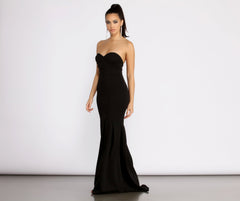 Aspyn Strapless Sweetheart Mermaid Formal Dress