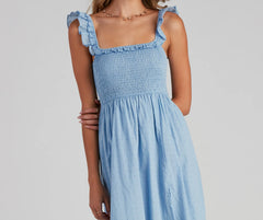 Effortless Style Moves Midi Dress